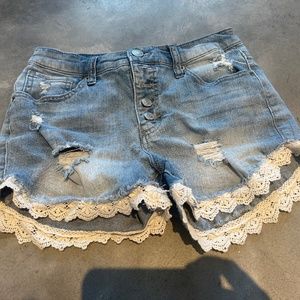 Jean shorts